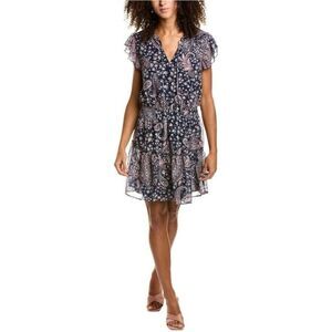 Socialite Notch Neck Mini Sz Large Dress